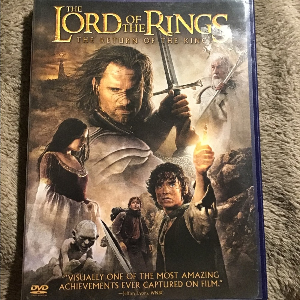 The Lord of the Rings: The Return of the King DVD - Blue Case